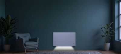 Radiateur à inertie sèche wi-fi NEMEA LIGHT 1000W blanc horizontal - HOM'Y