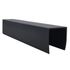 Profil de finition en U pour clôture P-MEX gris anthracite L 1,75 m - 21 x 30 mm - MOREY