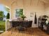 Kiosque bois Bois Naturel  Julie 10,5m2 Livraison à domicile incluse