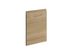 Porte effet bois avec poignée intégrée pour meuble de cuisine Nocce01 56 x 40 cm OFITRES