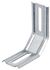 Equerre réglable 3 pans 2 angles 45 ° 70 x 72 x 30 mm