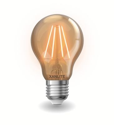 Ampoules filament LED E27 4W = 340 lumens blanc chaud par 3 - XANLITE