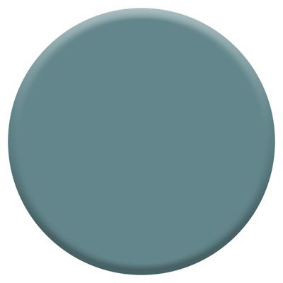 Peinture Crème de couleur Bleu Canard satin 0,5 l - DULUX VALENTINE