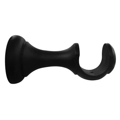 Support ouvert en bois diam 28 mm Finition Noir mat - MOBOIS