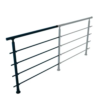 Balustrade en kit Rondo Secundo anthracite SOGEM