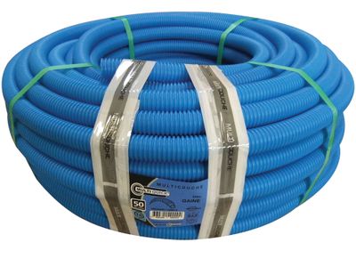 Couronne tube multicouche gainé bleu Ø 16 mm longueur 25 m - QUICK PLOMBERIE