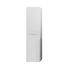 Colonne de salle de bains Gaya 2 portes L30 x H120 x P30 cm MDF blanc