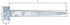 Penture anglaise 400 mm zinguée ALBERTS