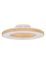 Ventilateur de plafond silencieux avec lumière LED + télécommande Blanc/bois Ø60cm - Zuma COREP