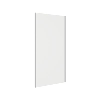 Paroi de douche latérale fixe 90x185 cm profilé chrome verre transparent 4 mm Primera - OCEA