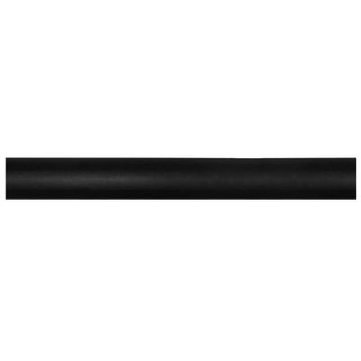Tringle à rideaux en bois 2 m diam 28 mm Finition Noir mat - MOBOIS