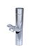 Récupérateur d'eau galva pour descente diamètre 80 mm - EDILIANS