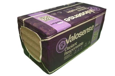 Panneau fibre de carton épaisseur 100 mm - l. 0,6 x L.1,2 m - lot de 6 panneaux VALOSENSE
