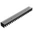 Caniveau polypropylène L.1000 x l.120 x H.92mm avec grille acier galvanisé - FITT