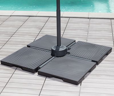 Lest béton 22 kg pour pied de parasol déporté EDA