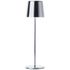 Lampe à poser extérieur rechargeable LED nickel XAANA blanc variable - BRILLIANT