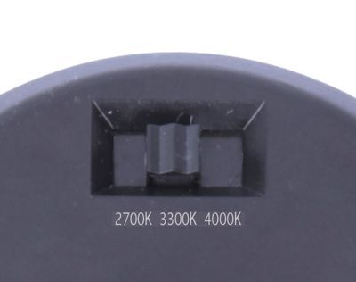 Spot LED encastrable dimmable orientable Noir - Iris ARIC