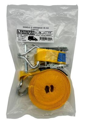 Sangle d'arrimage à cliquet EDB 5  m x 35 mm COBALTIX