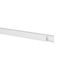 Moulure 12x20mm blanche 1 compartiment longueur 2m TEHALIT