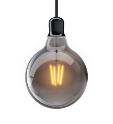 Ampoule G125 fumée E27 4 W = 230 Lumens blanc chaud XANLITE