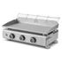 Plancha à gaz 3 brûleurs Silvia II G Inox BRASERO
