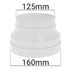 Reduction conique en pvc diamètre 160-125 mm AUTOGYRE