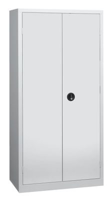 Armoire haute industrielle avec portes battantes gris 198 x 120 x 53 - SNOR