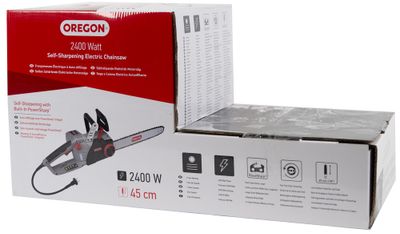 Tronçonneuse électrique 2400 W guide 45 cm auto affûtage CS1500 OREGON