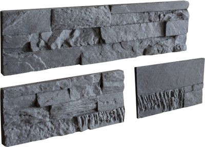 Parement mural intérieur/extérieur ciment CROSS 15 x 37 cm paquet de 1 m² MODULO