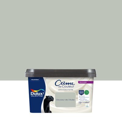 Peinture crème de couleur Douceur de l'Aube velours 2,25L - DULUX VALENTINE