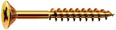 Vis vba tête fraisée empreinte Pozidriv filetage partiel 6 x 70 mm par 200 DESA