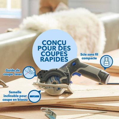 Station de sciage mobile Blueprint CS12V-SC1 - DREMEL