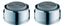 Lot de 2 Mousseurs anticalcaires ECO 5 l/min HANSGROHE