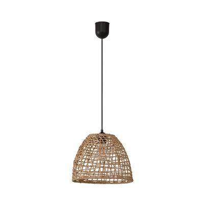 Suspension E27 15W Ø28 cm corde tressée - Tulum COREP