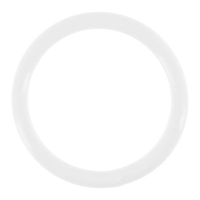 Anneaux en métal diam 42 Finition Blanc brillant par 10 - MOBOIS