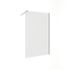 Paroi de douche à l'italienne 120x200 cm profilé chrome verre transparent 8 mm Signature - OCEA