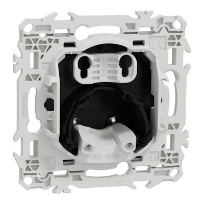 Sortie de câble ajustable Odace 2025 noir - SCHNEIDER ELECTRIC