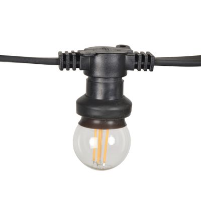 Guirlande lumineuse extérieur B22 10m noir IP44 150W - COREP