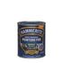 Peinture fer extérieur direct sur rouille Martelé Bleu Nuit 0,75 L - HAMMERITE