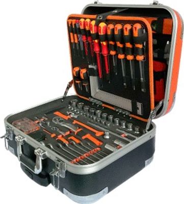 Valise à outils de 165 pièces