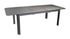 Table de jardin rectangulaire Eos en aluminium 180/240x90x74 cm PROLOISIRS