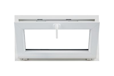 Fenêtre abattant PVC blanc H.45 x l. 60 cm CLOSY