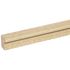 Profil de finition MDF Decowall Blend chêne ivoire sur fond noir - 12 x 20 x 2600 mm - AJ TIMBER