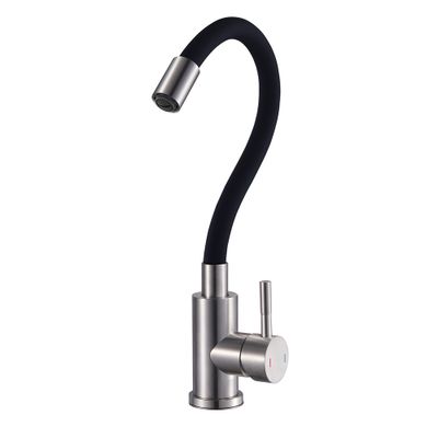 Robinet de cuisine mémoire de forme inox Ilo - EDOUARD ROUSSEAU