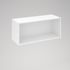 Caisson cuisine haut blanc transversal L 80 x H 35 x P 30 cm OFITRES