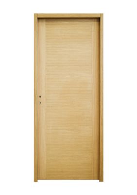 Bloc-porte postformé décor plaqué chêne EQUINOXE H.204 x l.93 CM huisserie 90 x 50 droit poussant SMIS