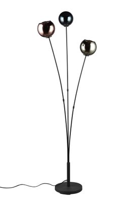 Lampadaire E14 Sheldon verre multicolore  3x10W - REALITY