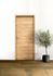 Bloc-porte H.204 X l.73 cm décor plaqué chêne ALTAÏ âme pleine poussant droit - SMIS