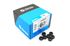 Ecrous noirs M8 par 200 DESA