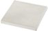 Chapeau de pilier plat blanc 40 x 40 cm FABEMI